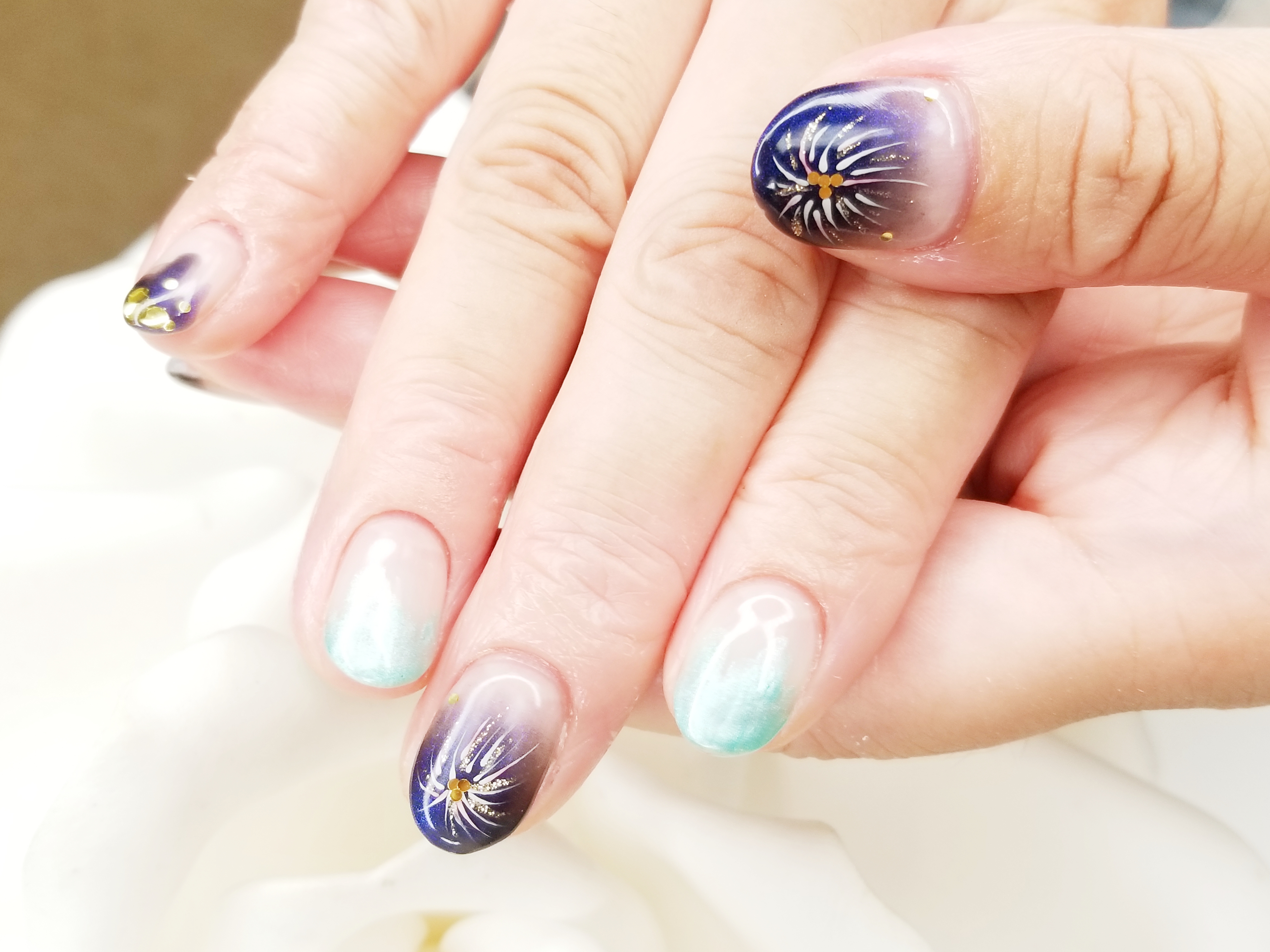 花火ネイル Keep Nail Salon 完全プライベートのパラジェルネイルサロン